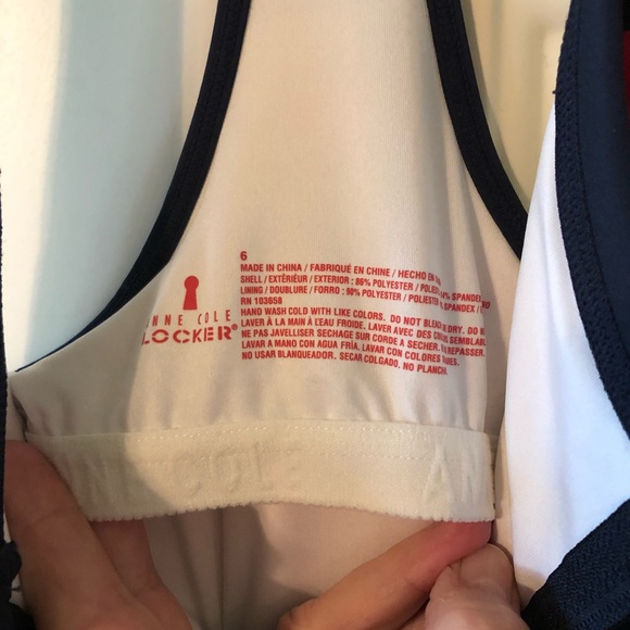 Anne Cole Locker One Piece Women’s Swimsuit Multicolored in Size 6 - Picture 4 of 6